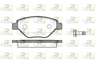 KLOCKI HAM. PRZÓD RENAULT MEGANE II 1.4