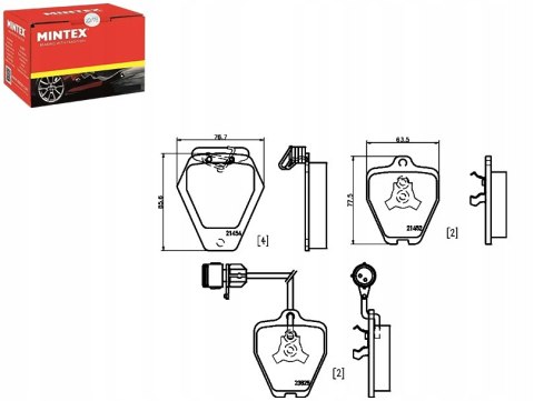 KLOCKI HAM. AUDI 100 A6 A8 2.8, 3.7, 4.2 QUATTRO