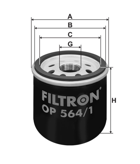 FILTR OLEJU CHEVROLET, OP 564/1