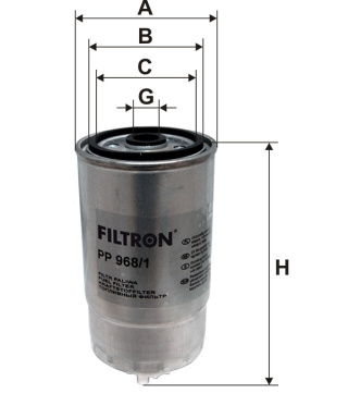 FILTR PALIWA ALFA ROMEO 147, 156, PP968/1