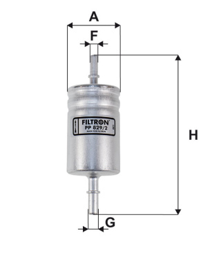 FILTR PALIWA ALFA ROMEO JEEP FIAT, PP829/2