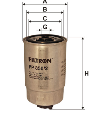 FILTR PALIWA AUDI A4,A6, PP850/2