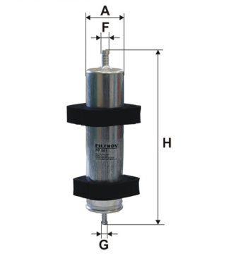 FILTR PALIWA AUDI, PP991