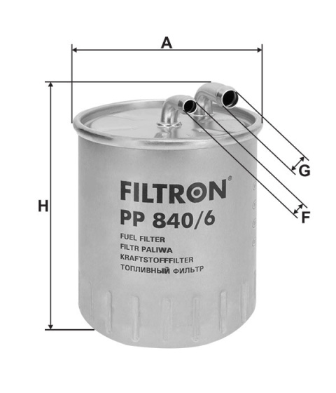 FILTR PALIWA DB VITO II, PP840/6