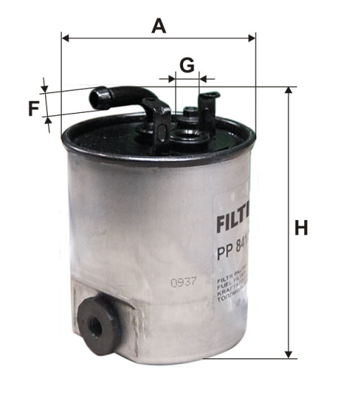 FILTR PALIWA DB VITO,SPRINTER, PP841/3