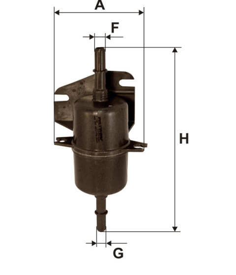 FILTR PALIWA FIAT PALIO,SIENA 1.1-1.6 97-, PS921