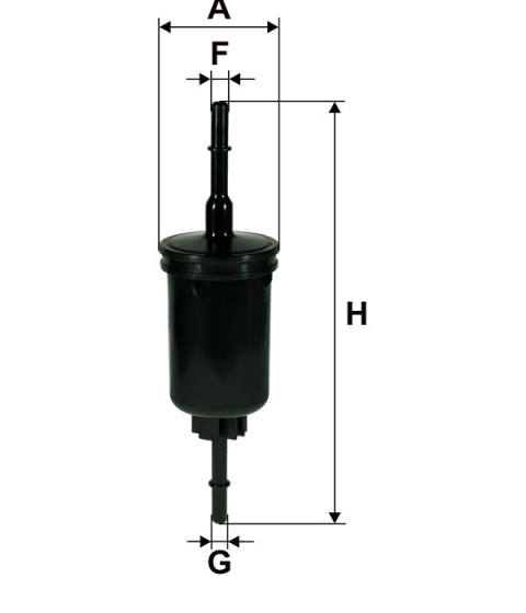 FILTR PALIWA FORD FIESTA FUSION, PS865/4