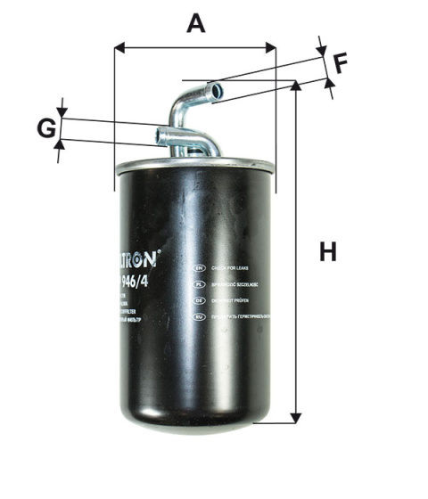 FILTR PALIWA JEEP, PP946/4