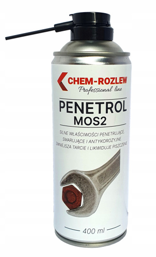 ŚRODEK PENETRUJĄCO - SMARUJĄCY PENETROL MOS2 400ML