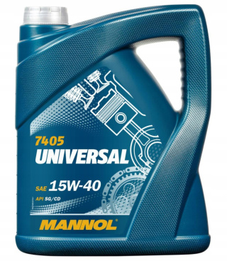 OLEJ SILNIKOWY 15W40 MANNOL UNIVERSAL 5L