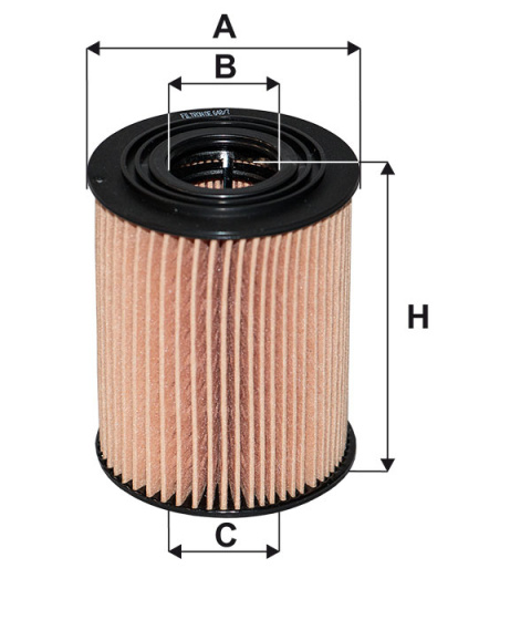 FILTR OLEJU OPEL CHEVROLETT, OE 648/7, OE648/7