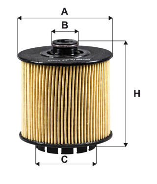 FILTR OLEJU VOLVO, OE 662/5