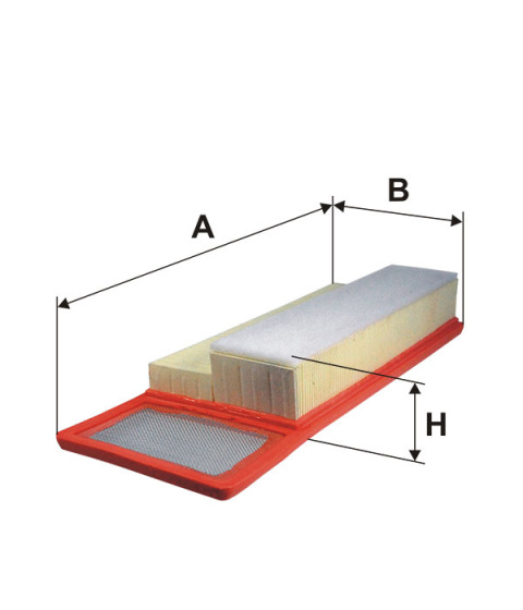 FILTR POWIETRZA ALFA ROMEO FIAT, AP078/1, AP 078/1