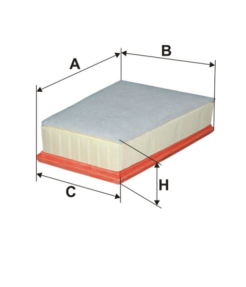 FILTR POWIETRZA RENAULT, AP185/4, AP 185/4