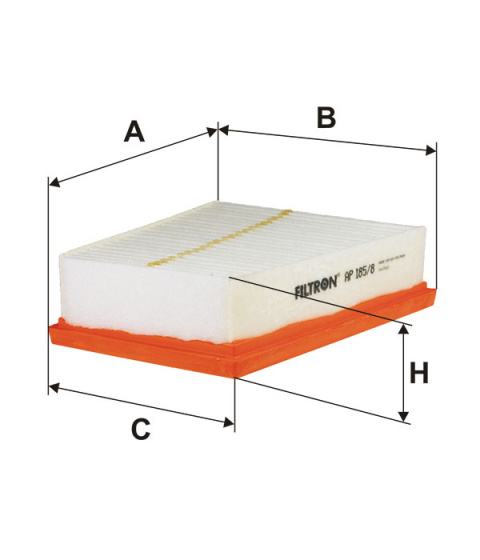 FILTR POWIETRZA RENAULT, AP185/8, AP 185/8
