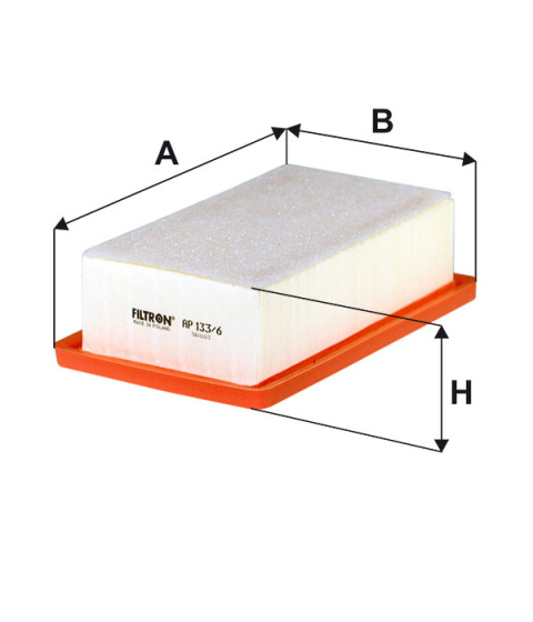 FILTR POWIETRZA RENAULT TWINGO III, AP133/6, AP 133/6