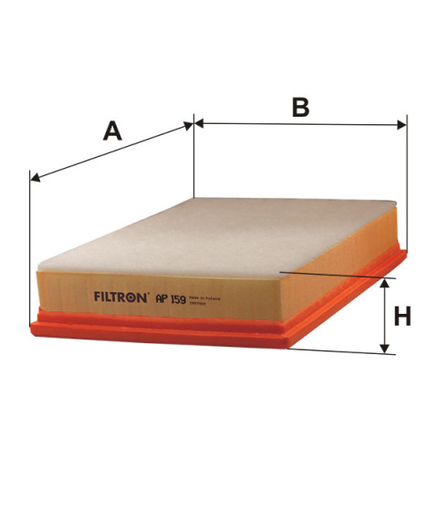 FILTR POWIETRZA SEAT VW SHARAN 1.9TDI, AP159, AP 159
