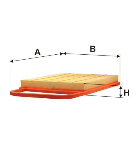 FILTR POWIETRZA SKODA FABIA VW POLO 1.2 02-, AP183/1, AP 183/1