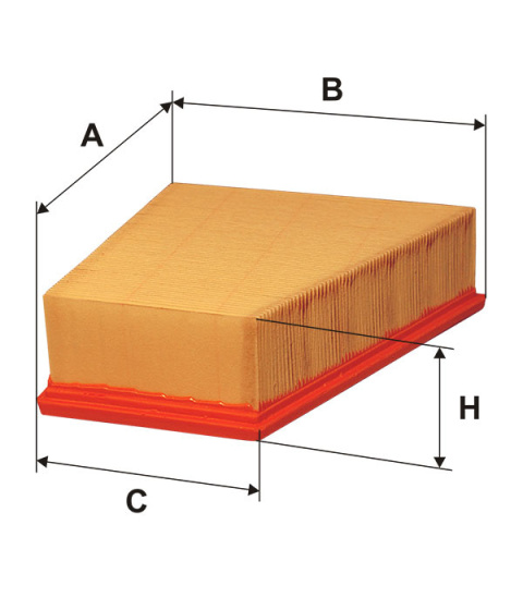 FILTR POWIETRZA SKODA FABIA1.9D 99-, AP189/1, AP 189/1