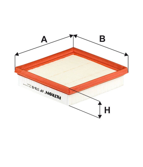 FILTR POWIETRZA TOYOTA, AP178/6, AP 178/6