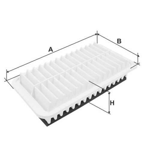 FILTR POWIETRZA TOYOTA AVENSIS II, AP142/3, AP 142/3