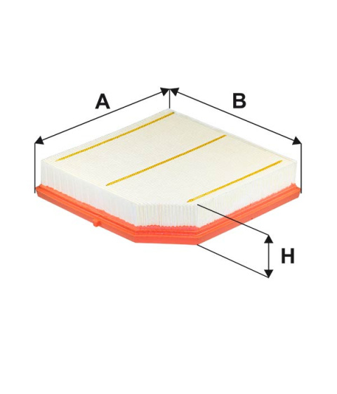FILTR POWIETRZA VOLVO XC40, AP180/2, AP 180/2