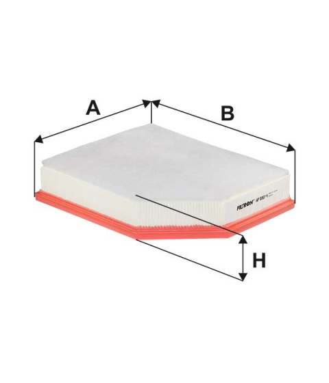 FILTR POWIETRZA VOLVO XC90 II, AP180/4, AP 180/4
