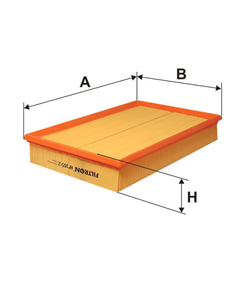 FILTR POWIETRZA VOLVO S60/V70 00-, AP165/2, AP 165/2