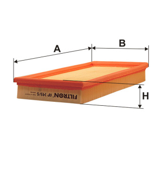 FILTR POWIETRZA VW POLO 1.4I 02-, AP149/6, AP 149/6