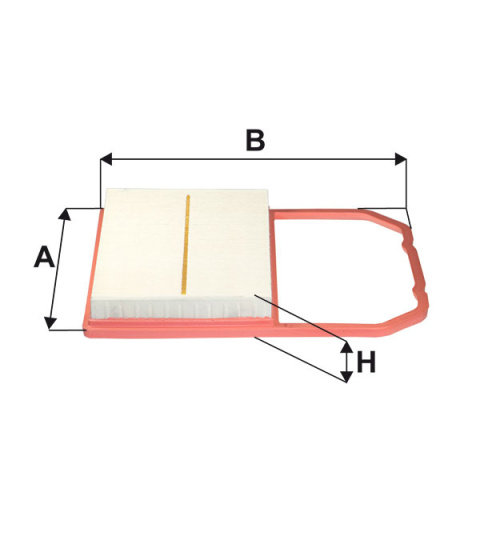 FILTR POWIETRZA VW POLO VI, AP183/8, AP 183/8