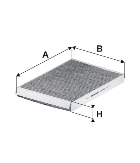 FILTR POWIETRZA KABINOWY WĘGLOWY AUDI A4 A5, K1378A, K 1378A