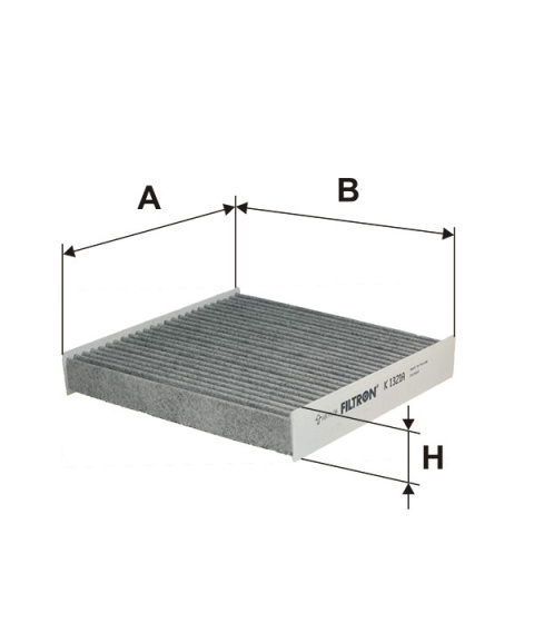 FILTR POWIETRZA KABINOWY WĘGLOWY DACIA RENAULT, K1321A, K 1321A