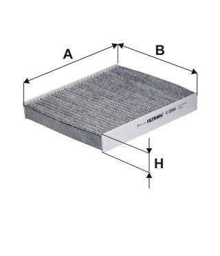 FILTR POWIETRZA KABINOWY WĘGLOWY FORD FOCUS II, K1150A, K 1150A