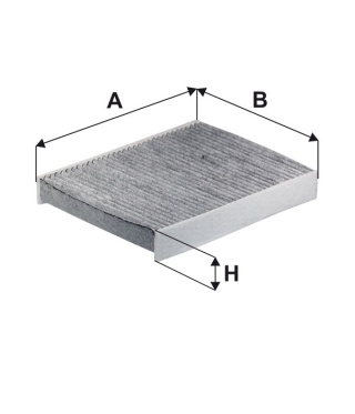 FILTR POWIETRZA KABINOWY WĘGLOWY FORD FOCUS, K1350A, K 1350A