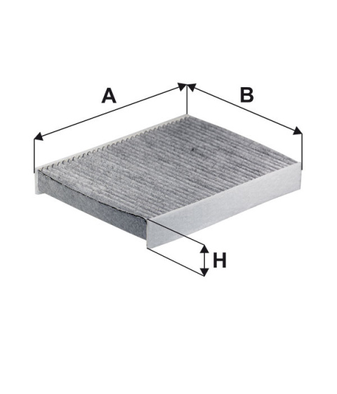FILTR POWIETRZA KABINOWY WĘGLOWY FORD FOCUS, K1350A, K 1350A