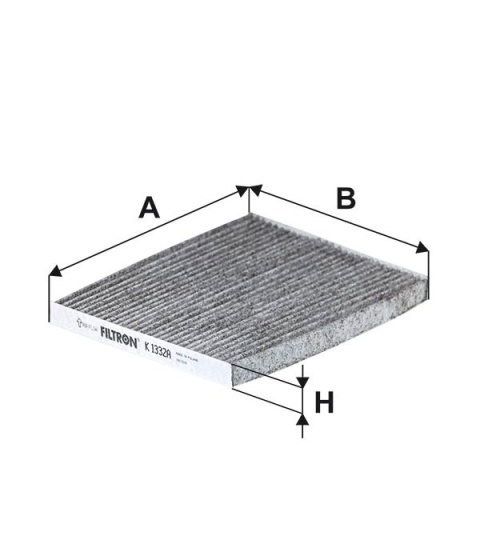 FILTR POWIETRZA KABINOWY WĘGLOWY HYUNDAI IX35 KIA SPORTAGE, K1332A, K 1332A