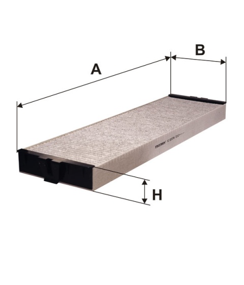 FILTR POWIETRZA KABINOWY WĘGLOWY PEUGEOT 607 2.0-3.0 00-, K1137A, K 1137A