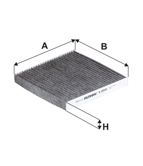 FILTR POWIETRZA KABINOWY WĘGLOWY RENAULT TWINGO III, K1352A, K 1352A
