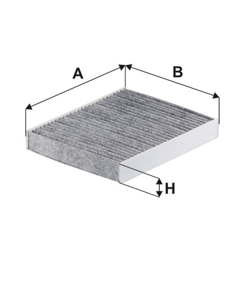 FILTR POWIETRZA KABINOWY WĘGLOWY WEGLOWY SUZUKI, K1369A, K 1369A