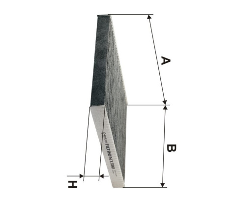 FILTR POWIETRZA KABINOWY WĘGLOWY Z WĘG.AKT. VAG, K1006A, K 1006A