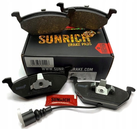 KLOCKI HAM. PRZÓD SEAT ALTEA, LEON, SKODA OCTAVIA II, VW GOLF IV, GOLF V, SUNRICH SR0181.02-1386