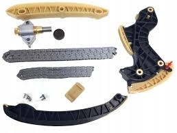 ZESTAW ŁAŃCUCHA ROZRZĄDU MERCEDES 1.8 2.0 KOMPRESOR M271 BORSEHUNG A0009931976B, B19296, 2710500800, 2710500900