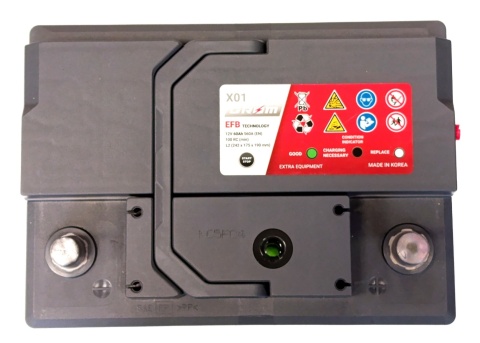 AKUMULATOR EFB 60AH 12V 560A P+ GROM PREMIUM - 3 LATA GWARANCJI